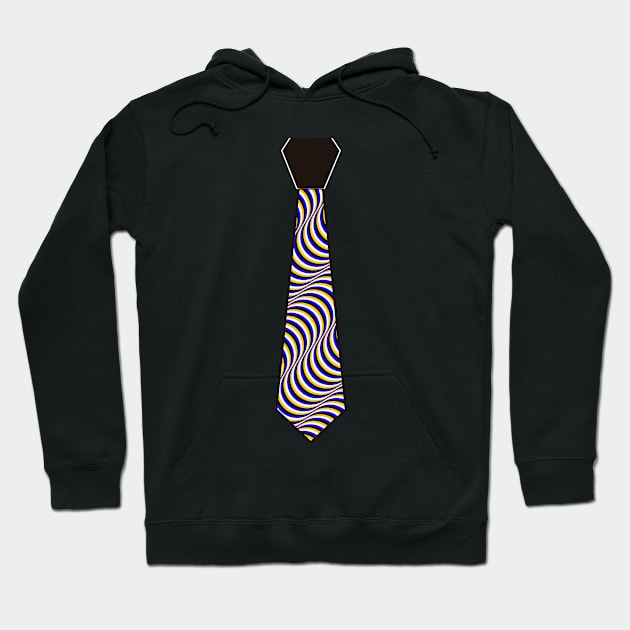 Oh my eyes... Nice tie. Hoodie by Iamthepartymonster